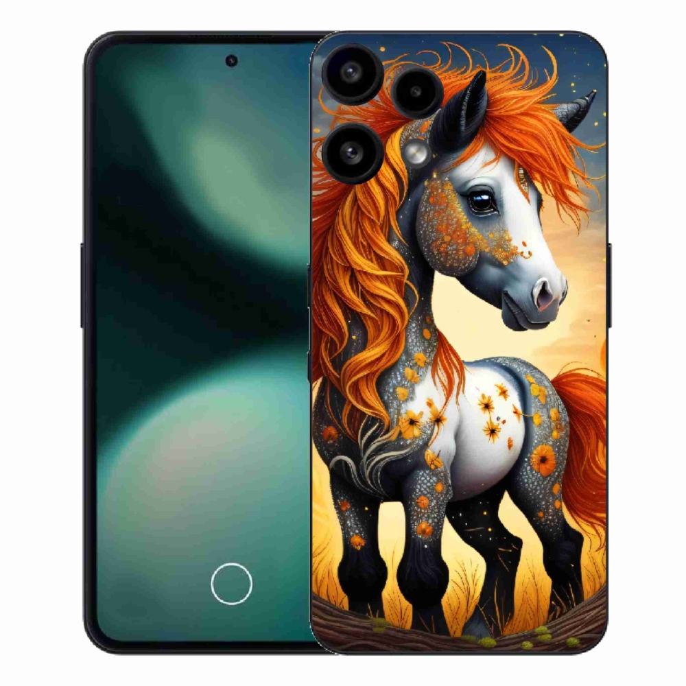 Zselés borítás mmCase a Nothing Phone (3a) Lite készülékhez - színes póni
