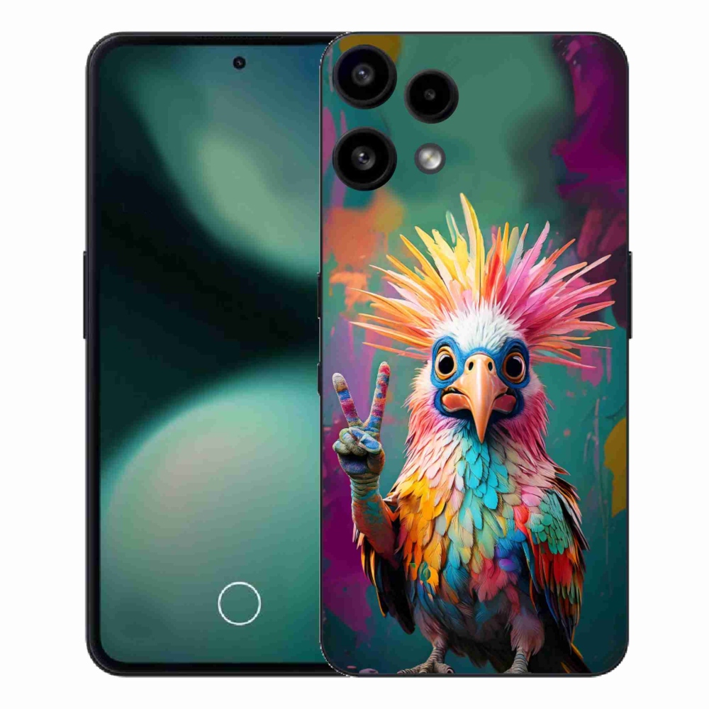 Zselés borítás mmCase a Nothing Phone (3a) Lite készülékhez - színes lázadó