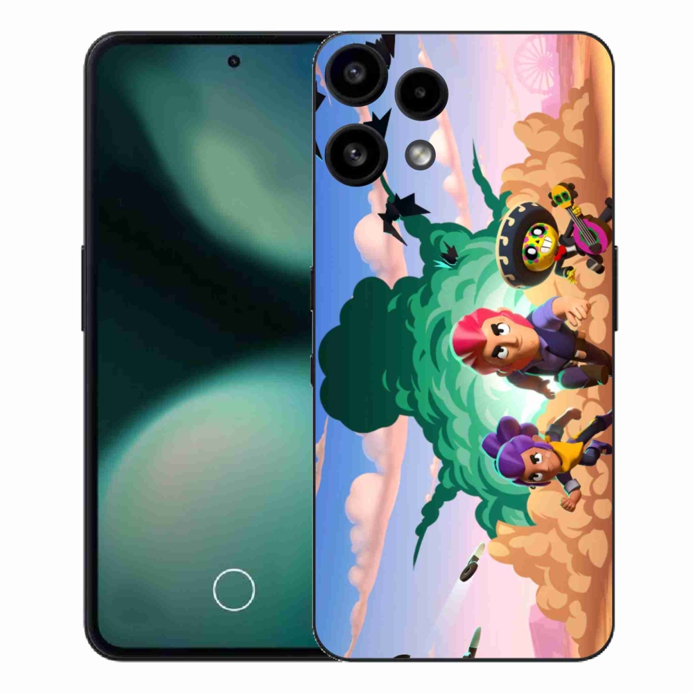 Zselés borítás mmCase a Nothing Phone (3a) Lite készülékhez - bravúros csillagok