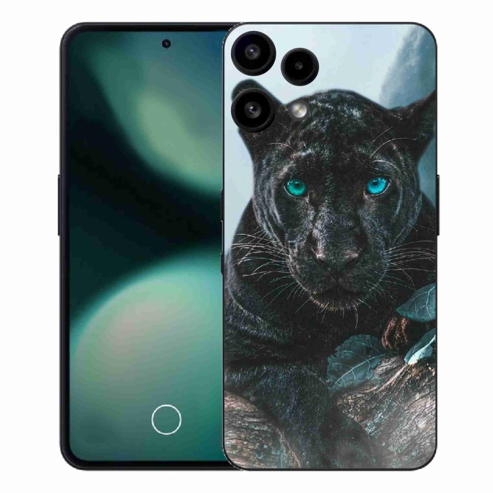 Zselés borítás mmCase a Nothing Phone (3a) Lite készülékhez - fekete párduc