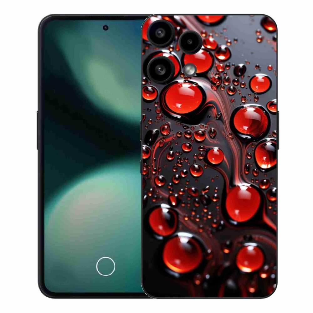 Zselés borítás mmCase a Nothing Phone (3a) Lite készülékhez - piros csepp 2
