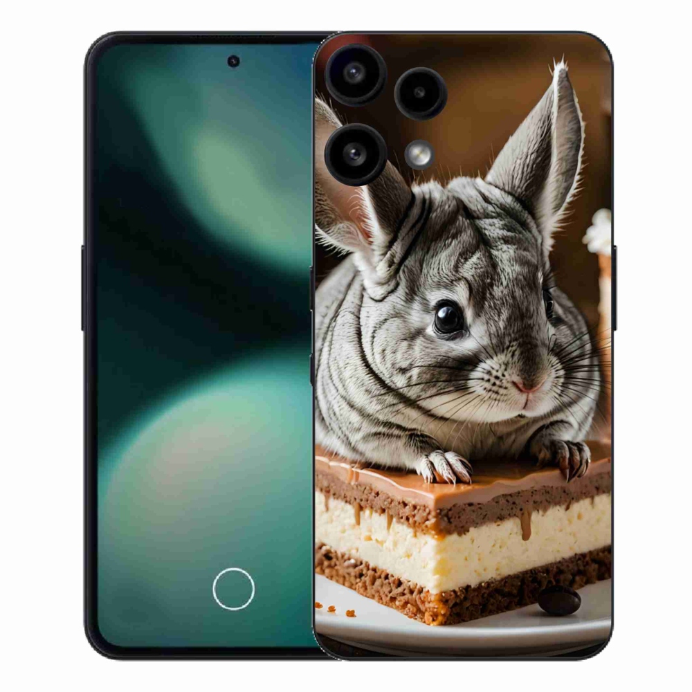 Zselés borítás mmCase a Nothing Phone (3a) Lite készülékhez - csincsilla