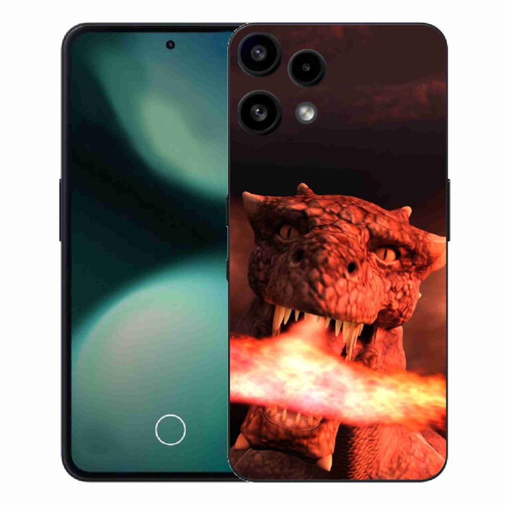 Zselés borítás mmCase a Nothing Phone (3a) Lite készülékhez - sárkány