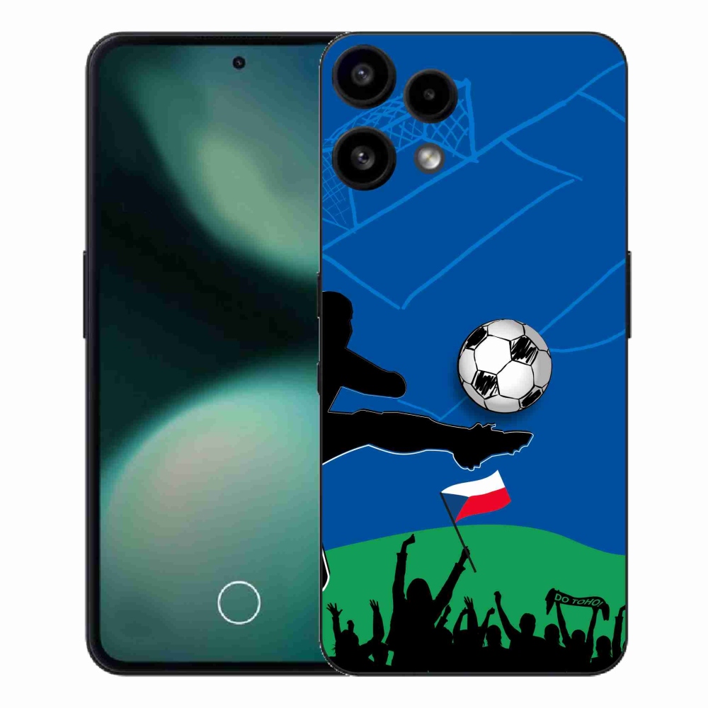 Zselés borítás mmCase a Nothing Phone (3a) Lite készülékhez - futballszurkolóknak