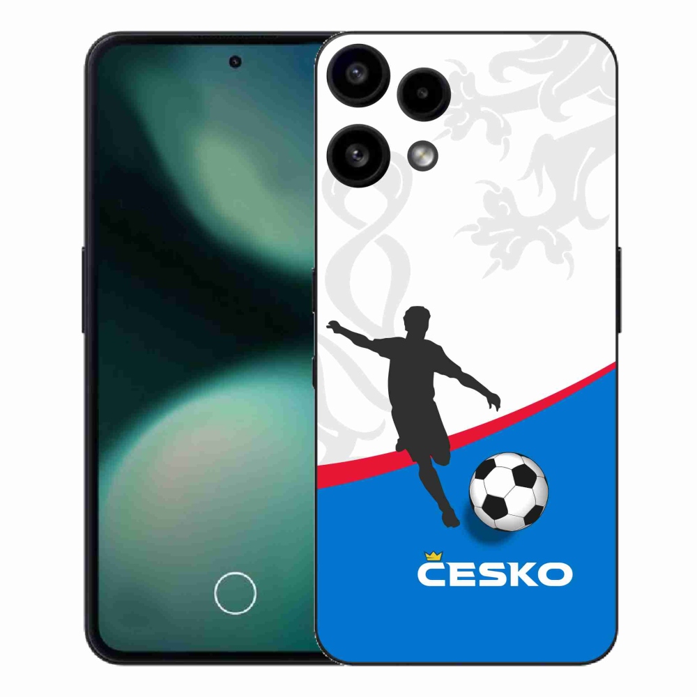 Zselés borítás mmCase a Nothing Phone (3a) Lite készülékhez - futball Csehország 1
