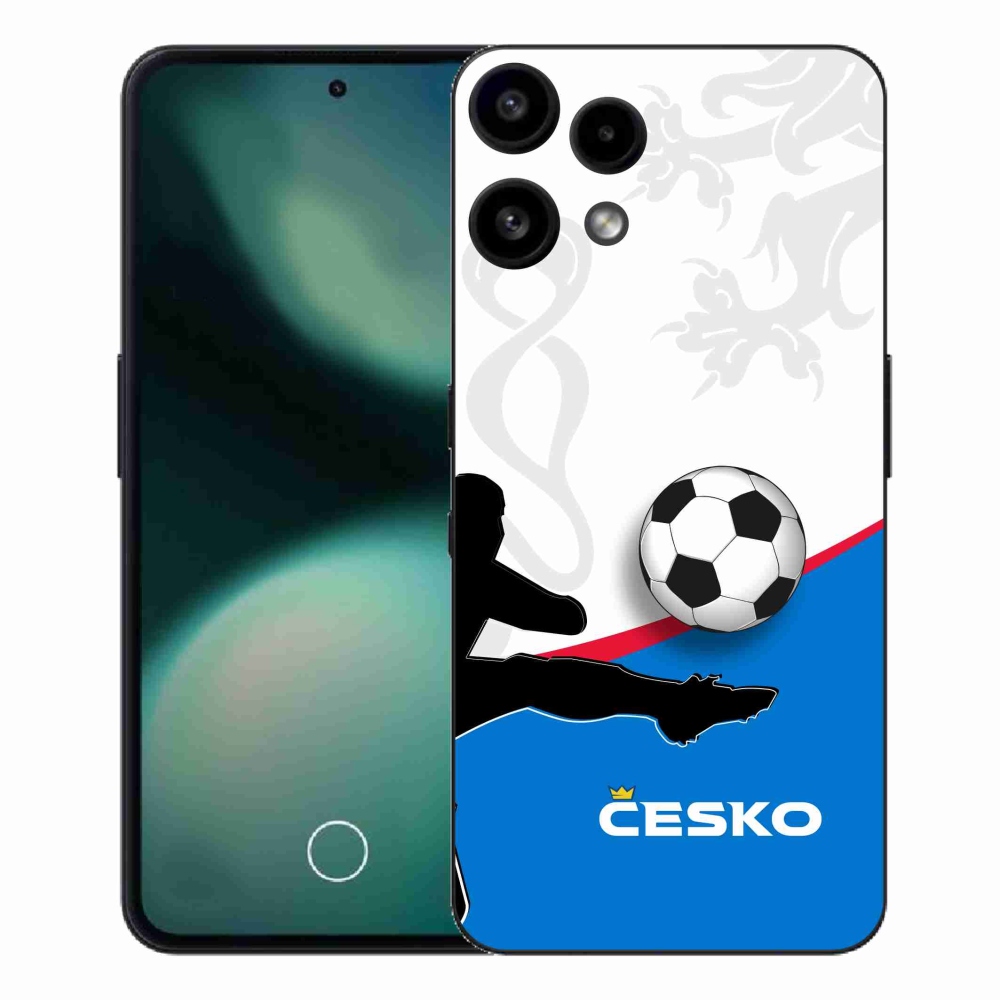 Zselés borítás mmCase a Nothing Phone (3a) Lite készülékhez - futball Csehország 3