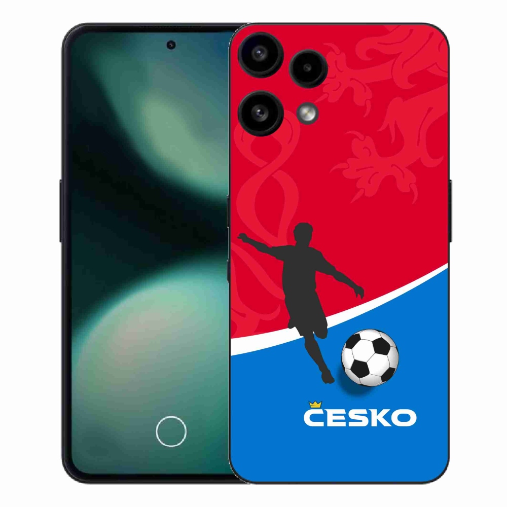 Zselés borítás mmCase a Nothing Phone (3a) Lite készülékhez - foci Csehország