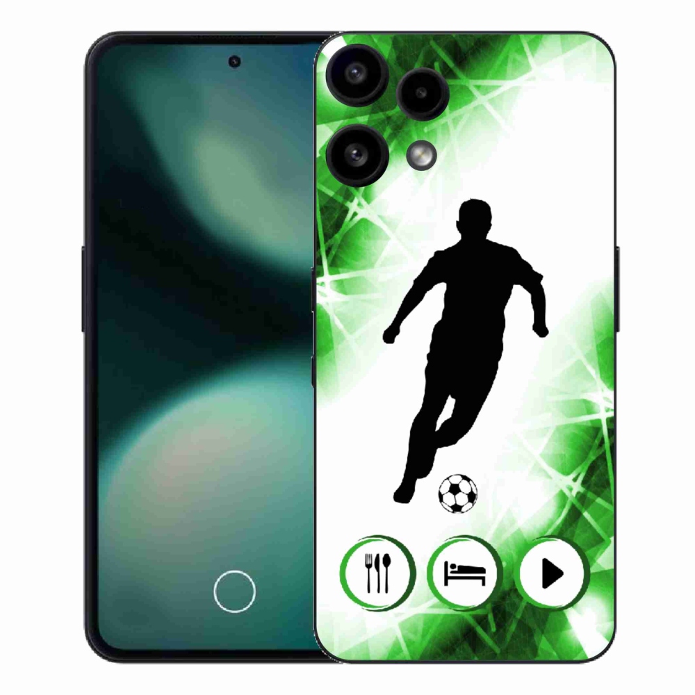 Zselés borítás mmCase a Nothing Phone (3a) Lite készülékhez - focista