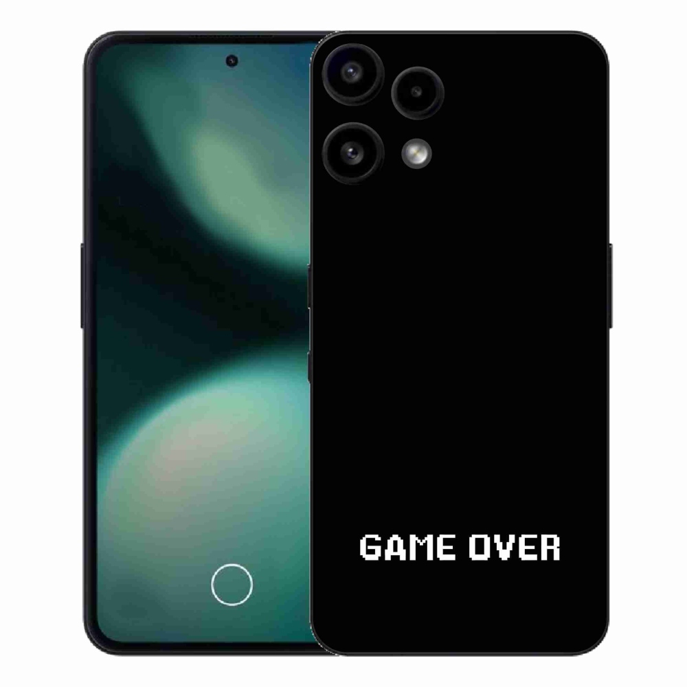 Zselés borítás mmCase a Nothing Phone (3a) Lite készülékhez - játék fekete háttérrel