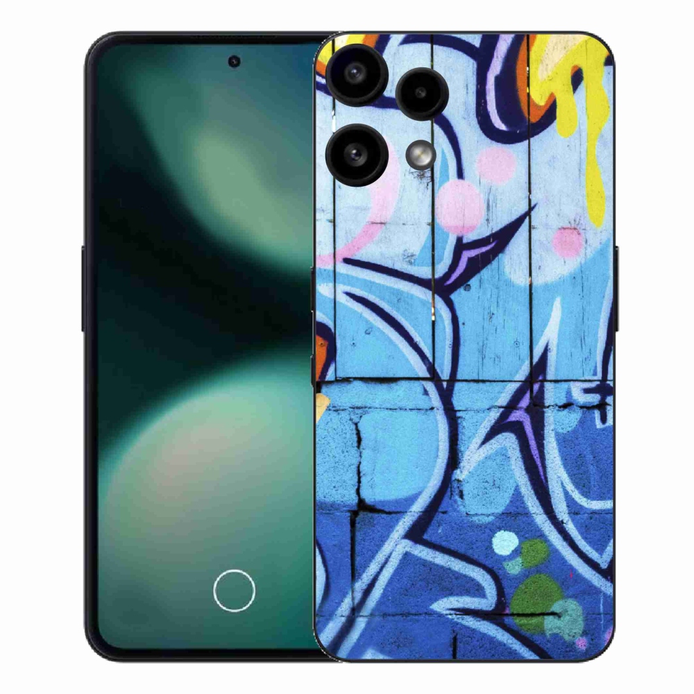 Zselés borítás mmCase a Nothing Phone (3a) Lite készülékhez - graffiti