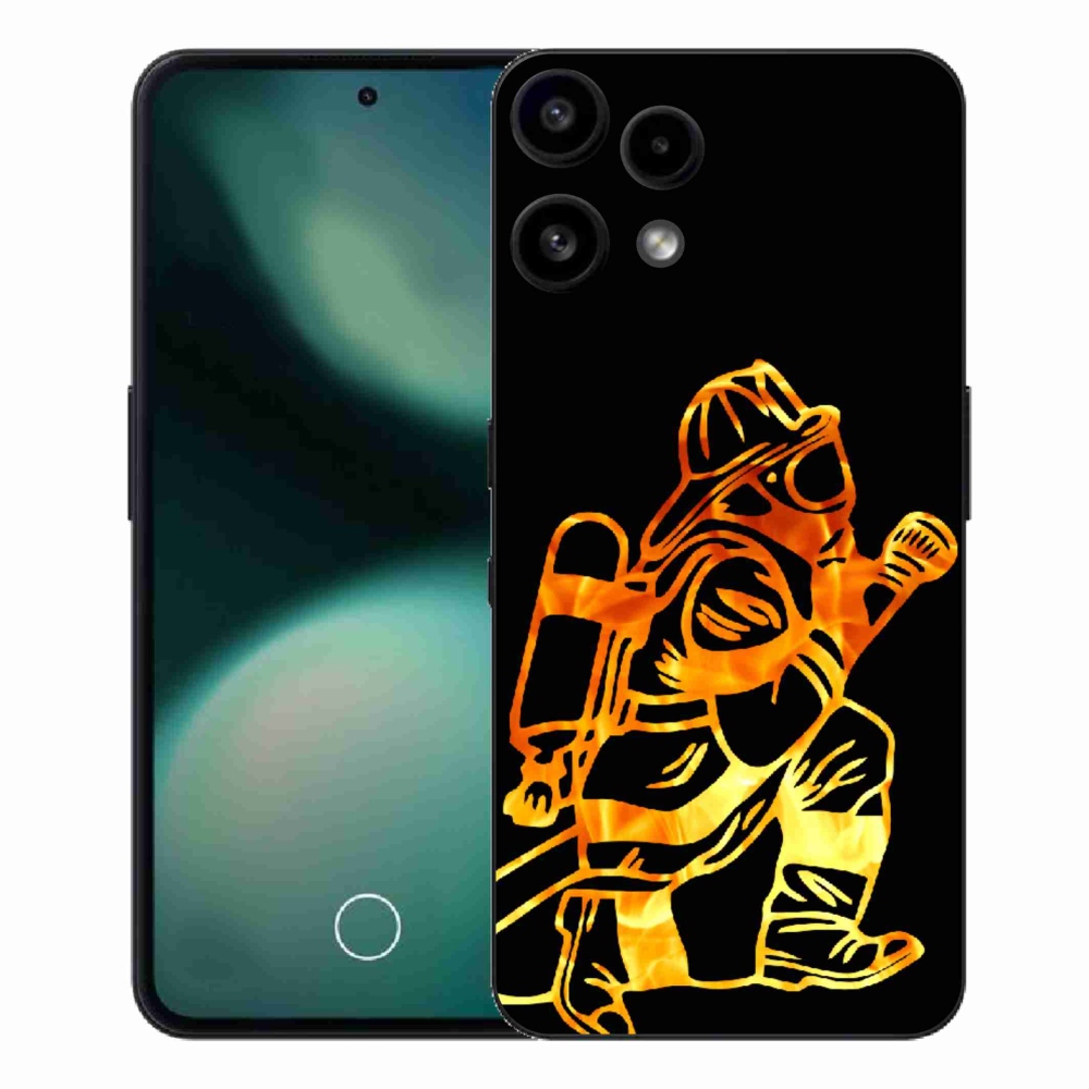 Zselés borítás mmCase a Nothing Phone (3a) Lite készülékhez - Tűzoltó 1