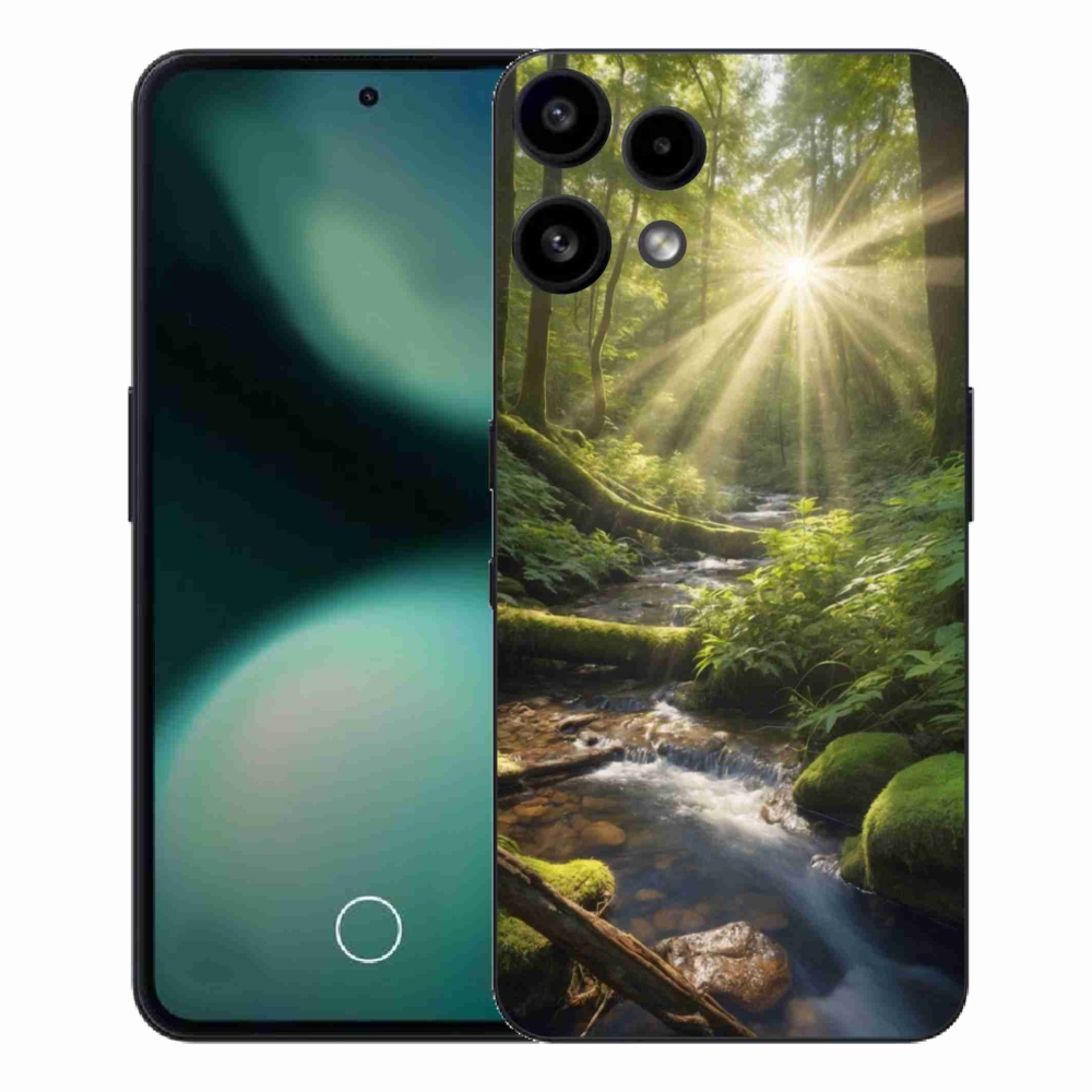Zselés borítás mmCase a Nothing Phone (3a) Lite készülékhez - erdő mélysége