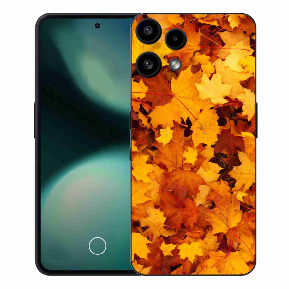 Zselés borítás mmCase a Nothing Phone (3a) Lite készülékhez - juharlevelek