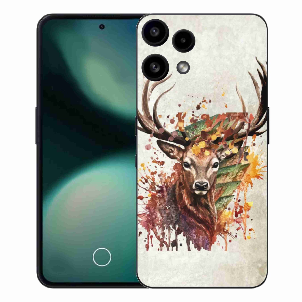Zselés borítás mmCase a Nothing Phone (3a) Lite készülékhez - szarvas 1
