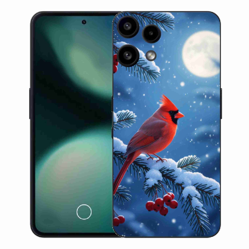 Zselés tok mmCase a Nothing Phone (3a) Lite készülékhez - kardinálpiros színű
