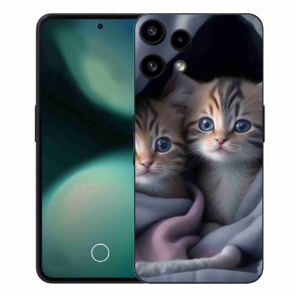 Zselés borítás mmCase a Nothing Phone (3a) Lite készülékhez - cat duo 2