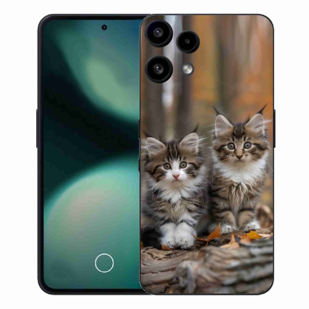 Zselés borítás mmCase a Nothing Phone (3a) Lite telefonhoz - cat duo 3
