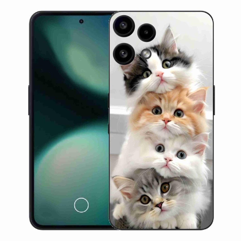 Zselés borítás mmCase a Nothing Phone (3a) Lite készülékhez - cat csoport