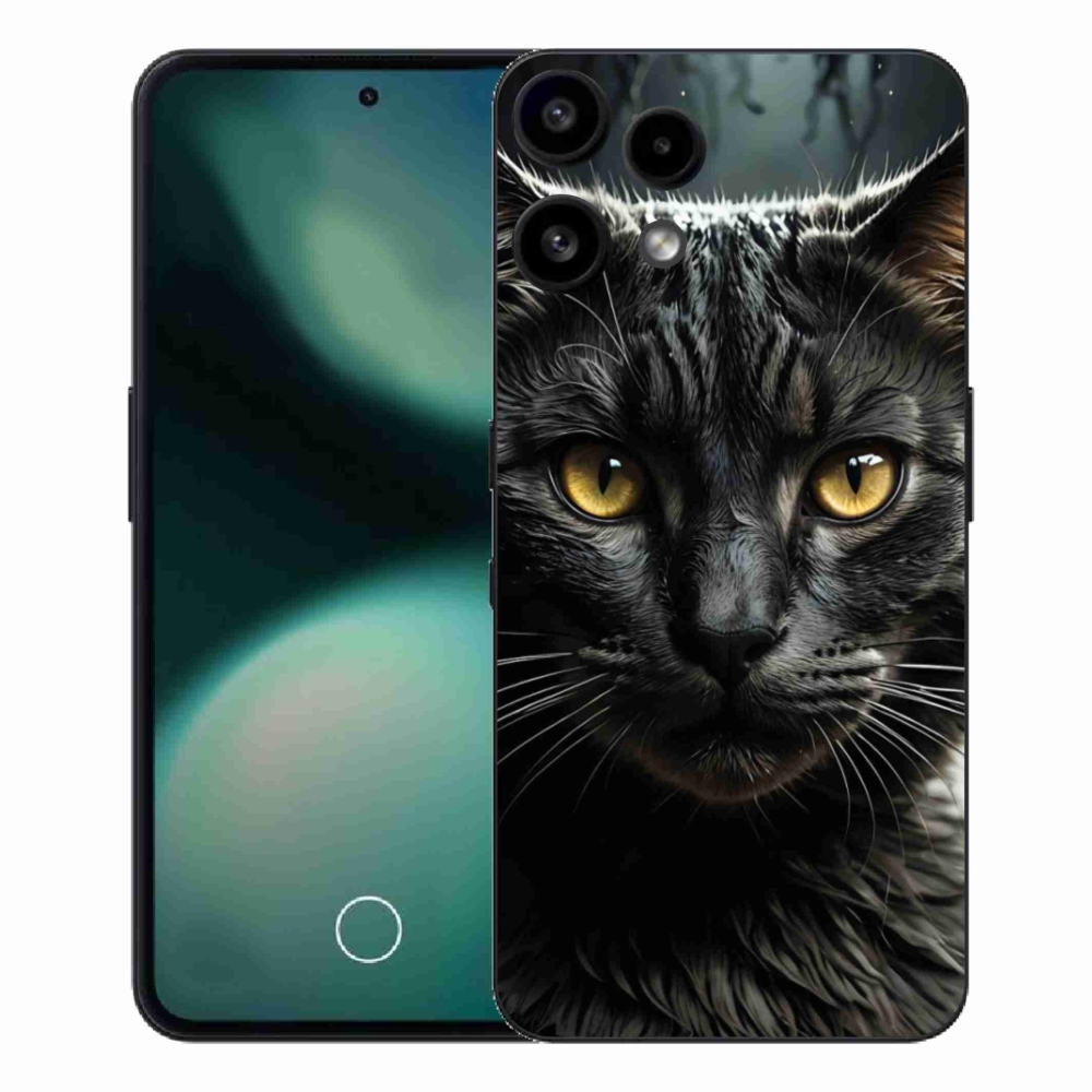 Zselés borítás mmCase a Nothing Phone (3a) Lite készülékhez - macskaszem 3