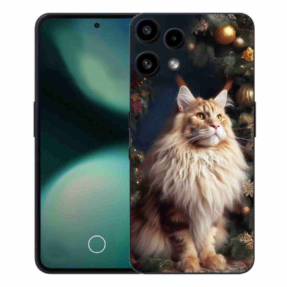 Zselés borítás mmCase a Nothing Phone (3a) Lite telefonhoz - macska a fánál