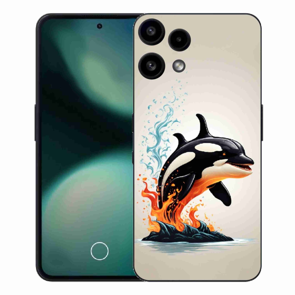 Zselés tok mmCase a Nothing Phone (3a) Lite készülékhez - íriszes színű