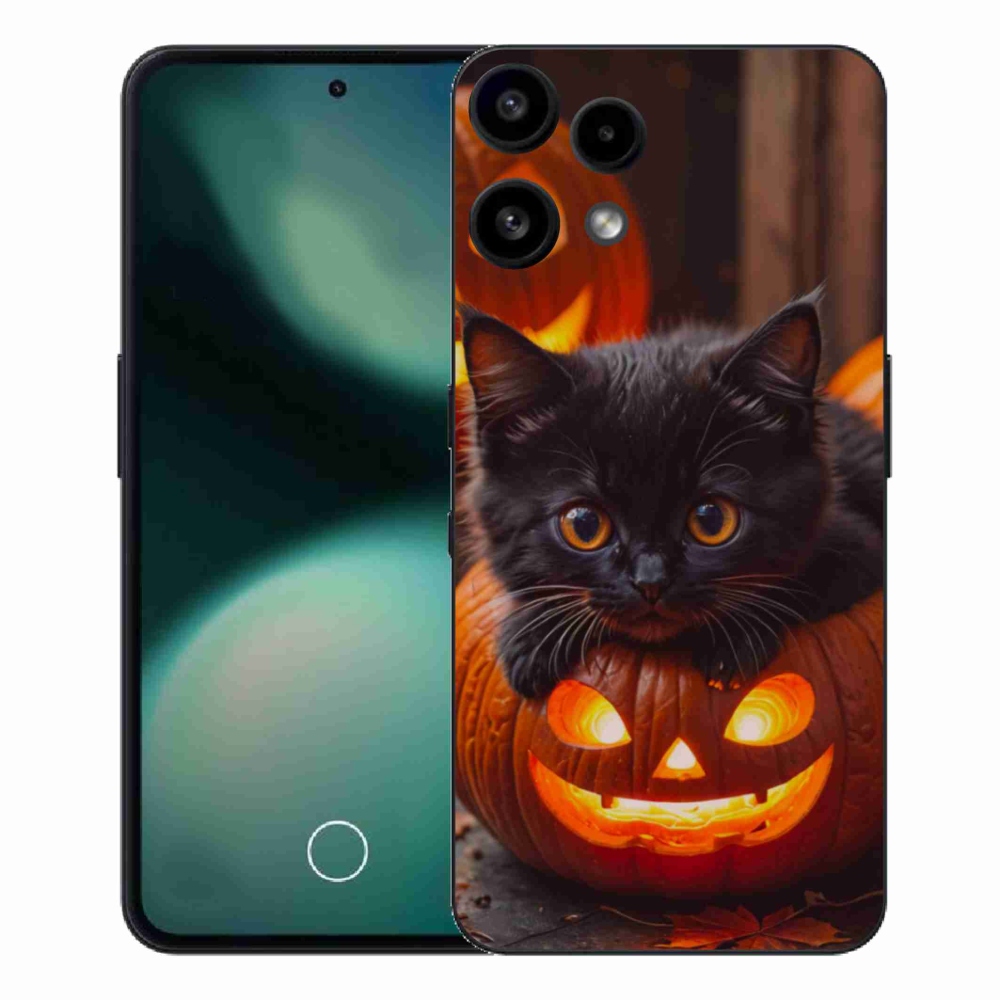 Zselés borítás mmCase a Nothing Phone (3a) Lite készülékhez - cica és tök