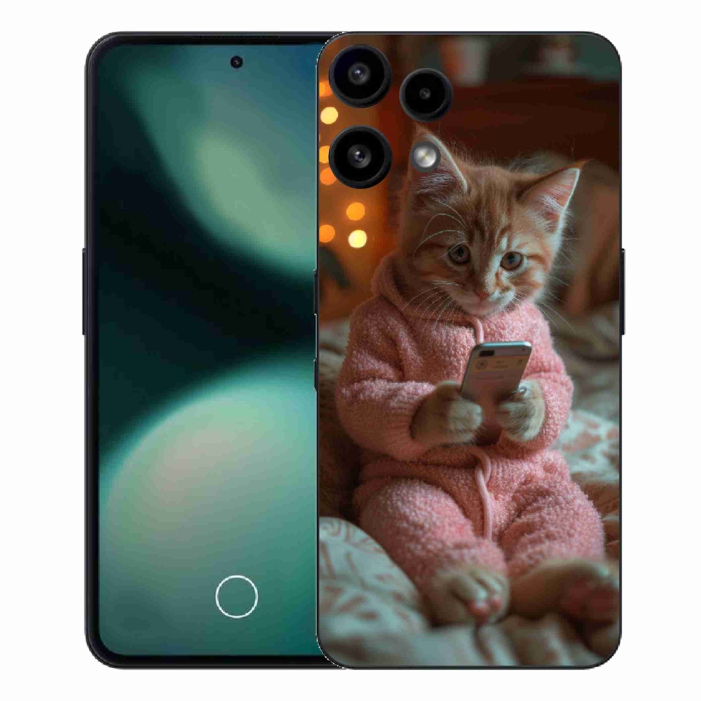 Zselés borítás mmCase a Nothing Phone (3a) Lite telefonhoz - baba mobillal