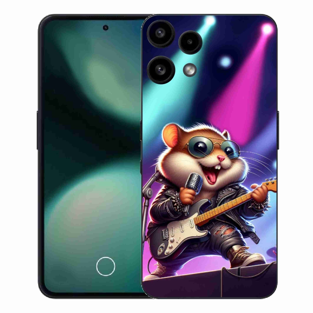 Zselés borítás mmCase a Nothing Phone (3a) Lite készülékhez - hamster rocker