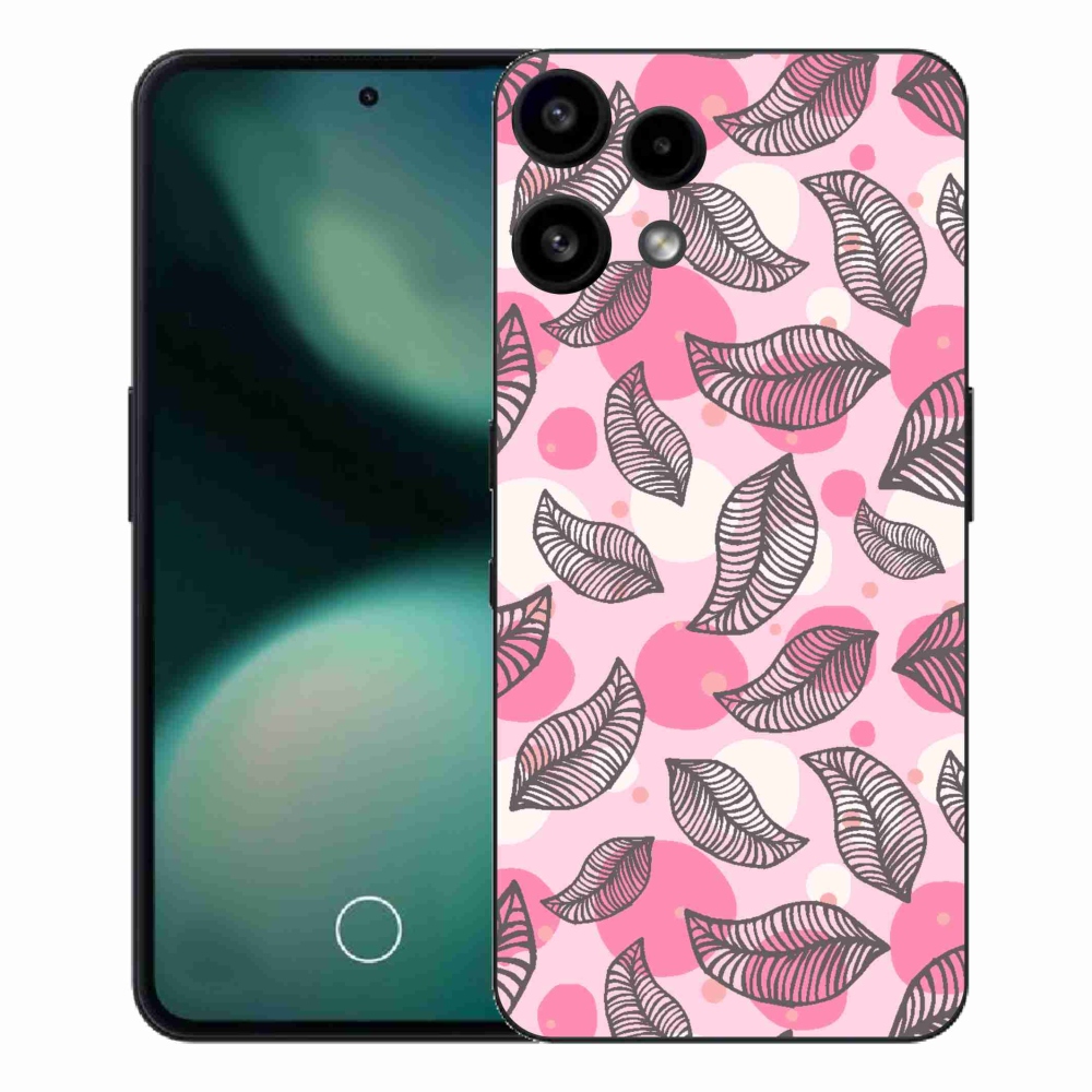 Zselés borító mmCase a Nothing Phone (3a) Lite készülékhez - rajzfilmes hulló levelek