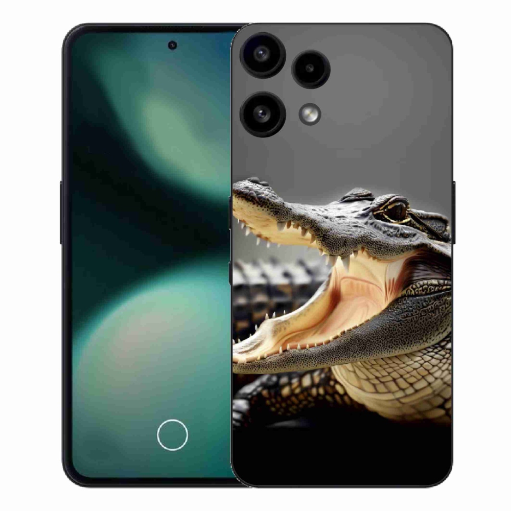 Zselés tok mmCase a Nothing Phone (3a) Lite készülékhez - krokodil