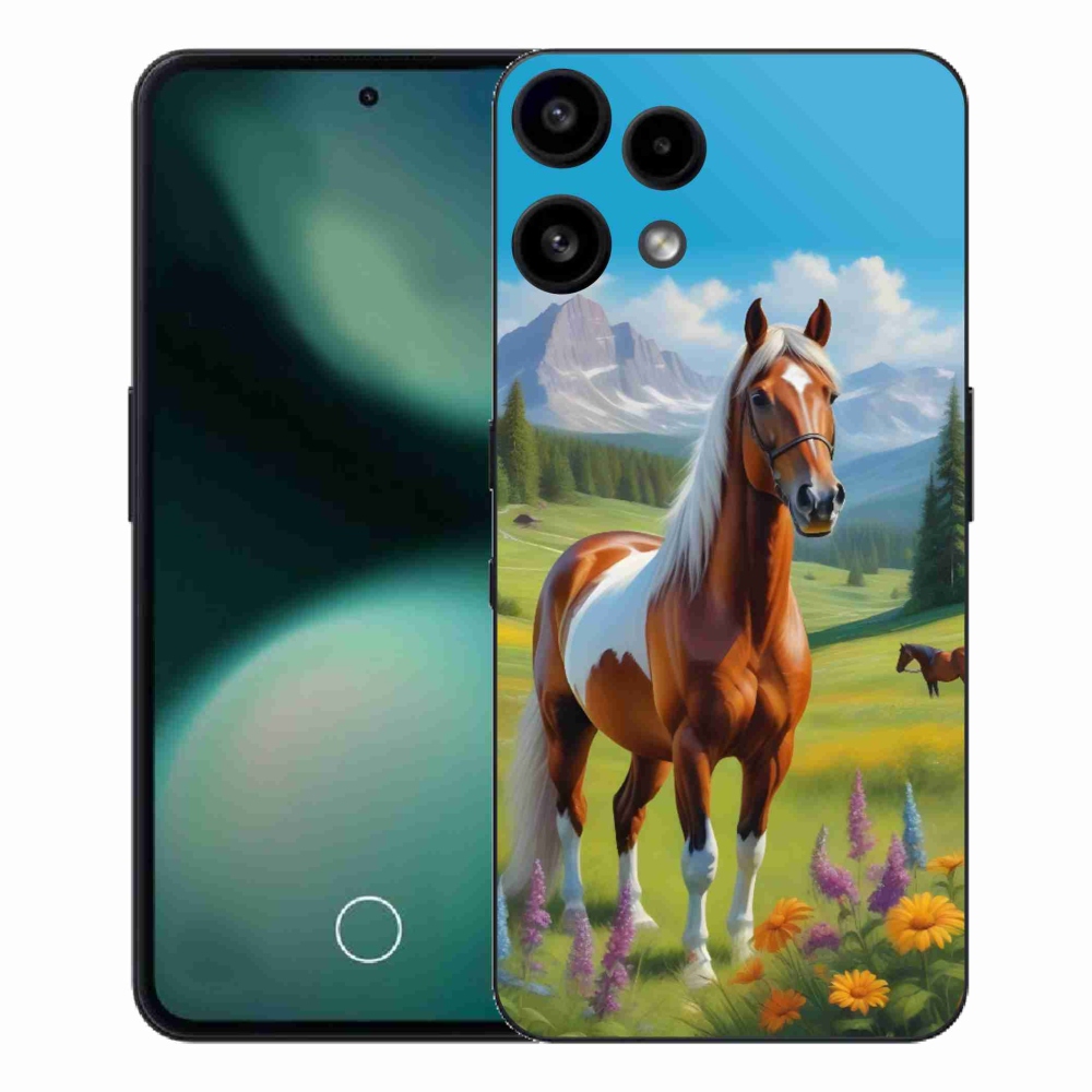 Zselés borítás mmCase a Nothing Phone (3a) Lite készülékhez - ló a réten
