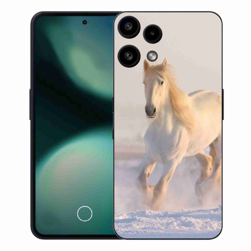 Zselés borítás mmCase a Nothing Phone (3a) Lite készülékhez - ló a hóban
