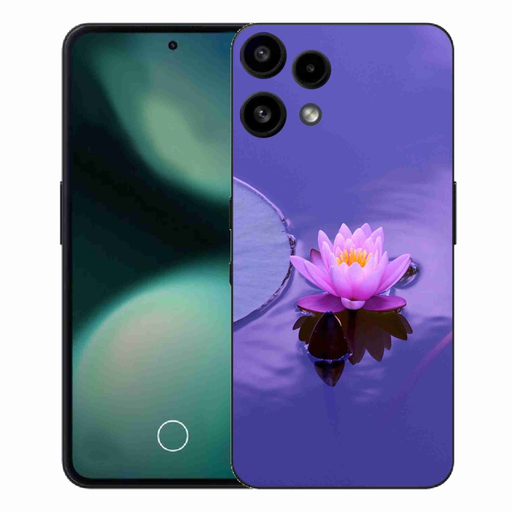 Zselés borítás mmCase a Nothing Phone (3a) Lite készülékhez - virág a felületen