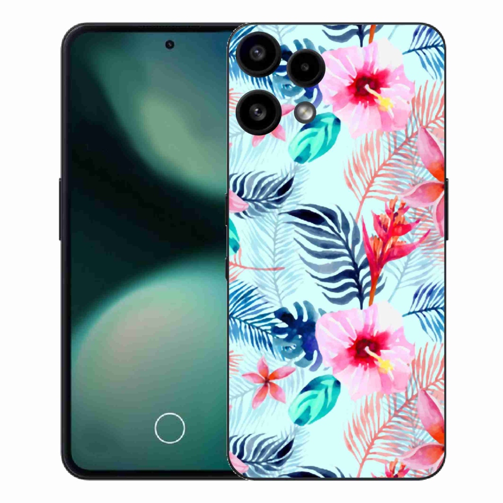 Zselés borítás mmCase a Nothing Phone (3a) Lite készülékhez - virágok