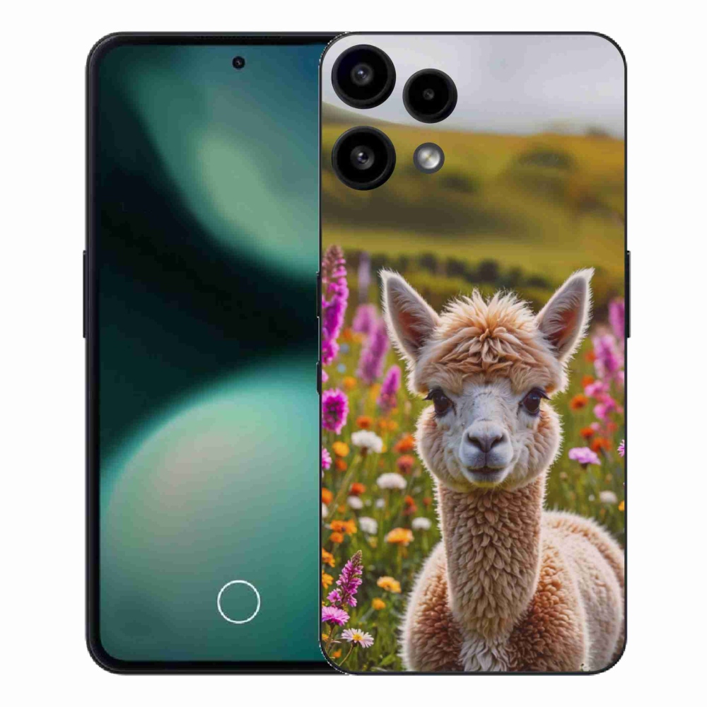 Zselés borítás mmCase a Nothing Phone (3a) Lite készülékhez - láma a réten