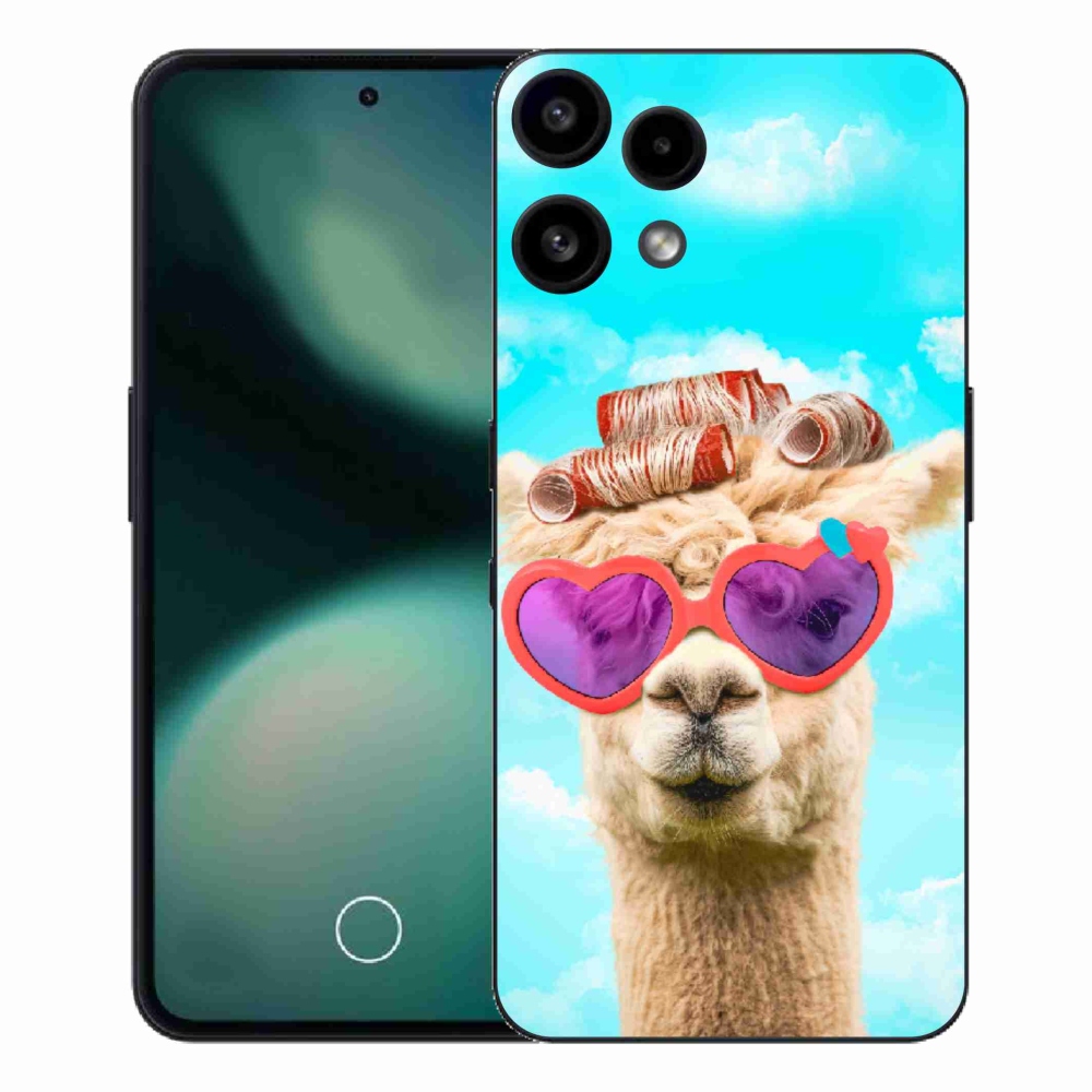Zselés borítás mmCase a Nothing Phone (3a) Lite készülékhez - szemüveges láma