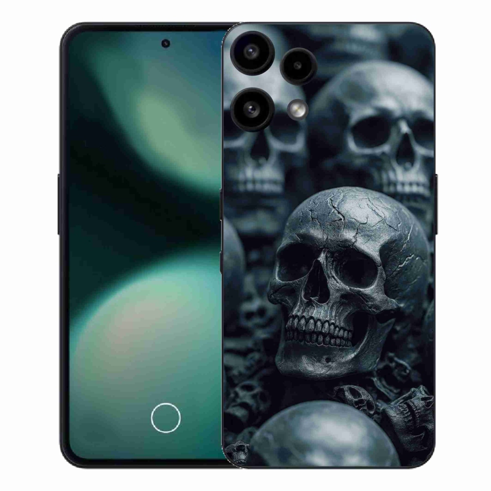 Zselés borítás mmCase a Nothing Phone (3a) Lite készülékhez - koponya 2