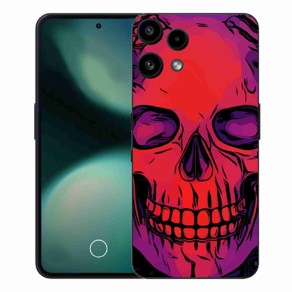 Zselés borítás mmCase a Nothing Phone (3a) Lite készülékhez - koponya