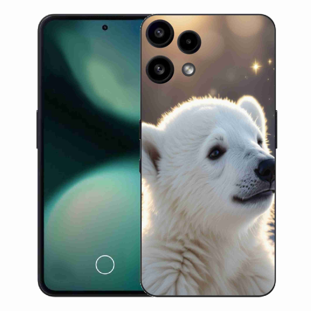 Zselés borító mmCase a Nothing Phone (3a) Lite készülékhez - jegesmedve