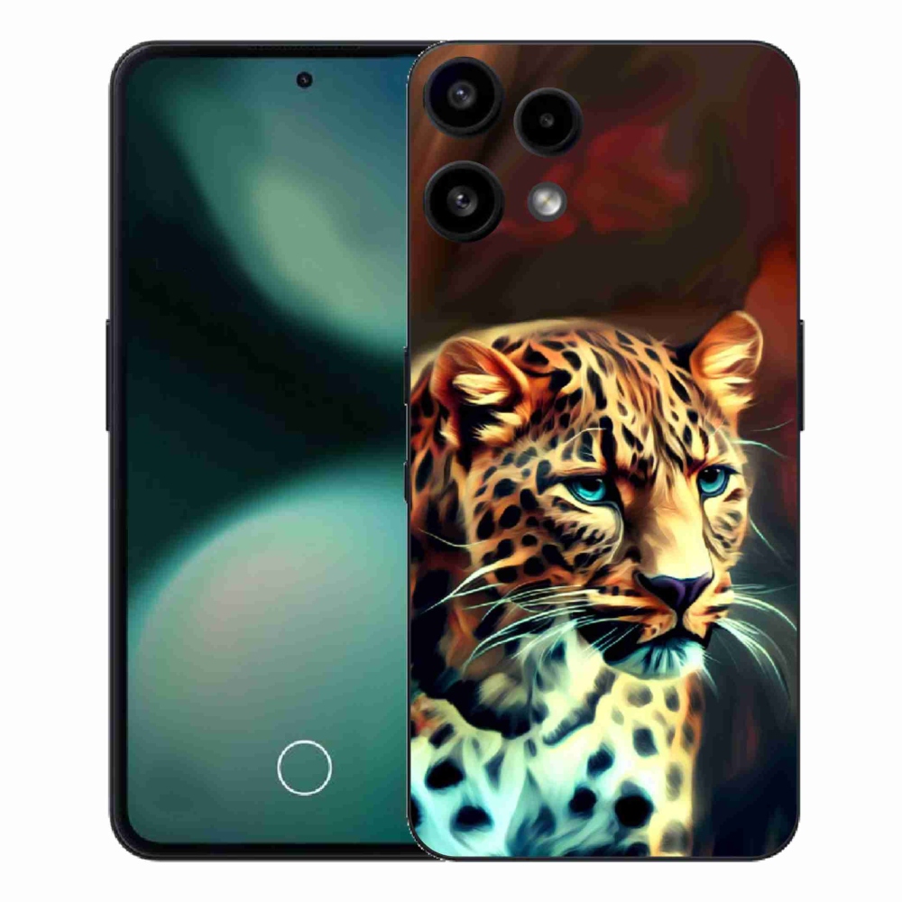 Zselés borítás mmCase a Nothing Phone (3a) Lite készülékhez - leopárd színű
