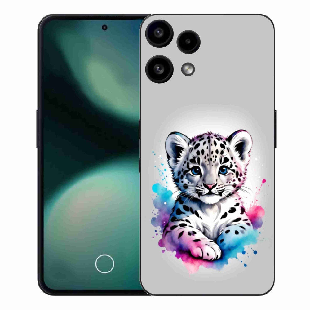 Zselés borítás mmCase a Nothing Phone (3a) Lite készülékhez - leopárd kölyök