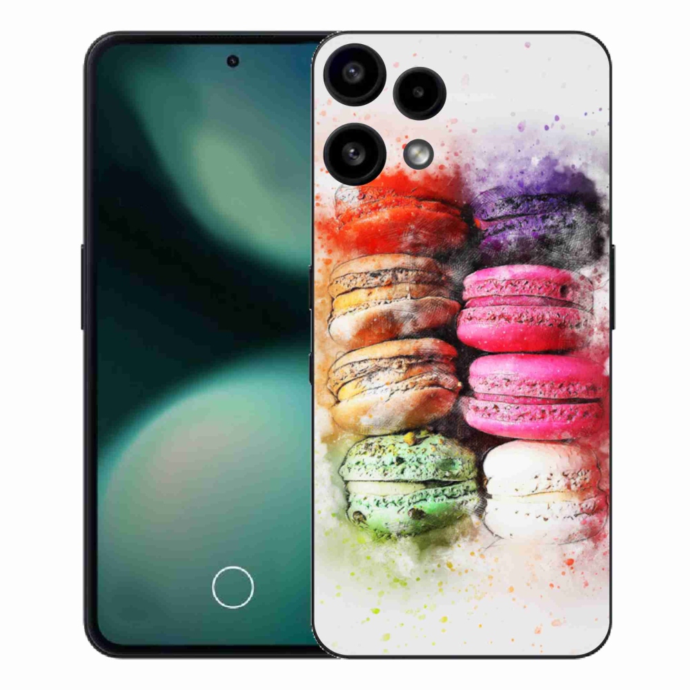 Zselés borítás mmCase a Nothing Phone (3a) Lite készülékhez - macaronok