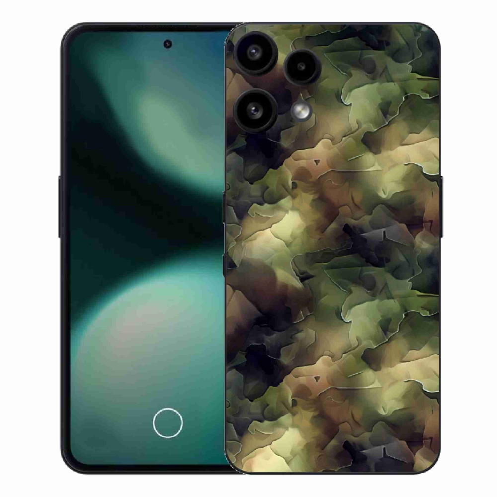 Zselés borítás mmCase a Nothing Phone (3a) Lite készülékhez - terepszínű minta 10