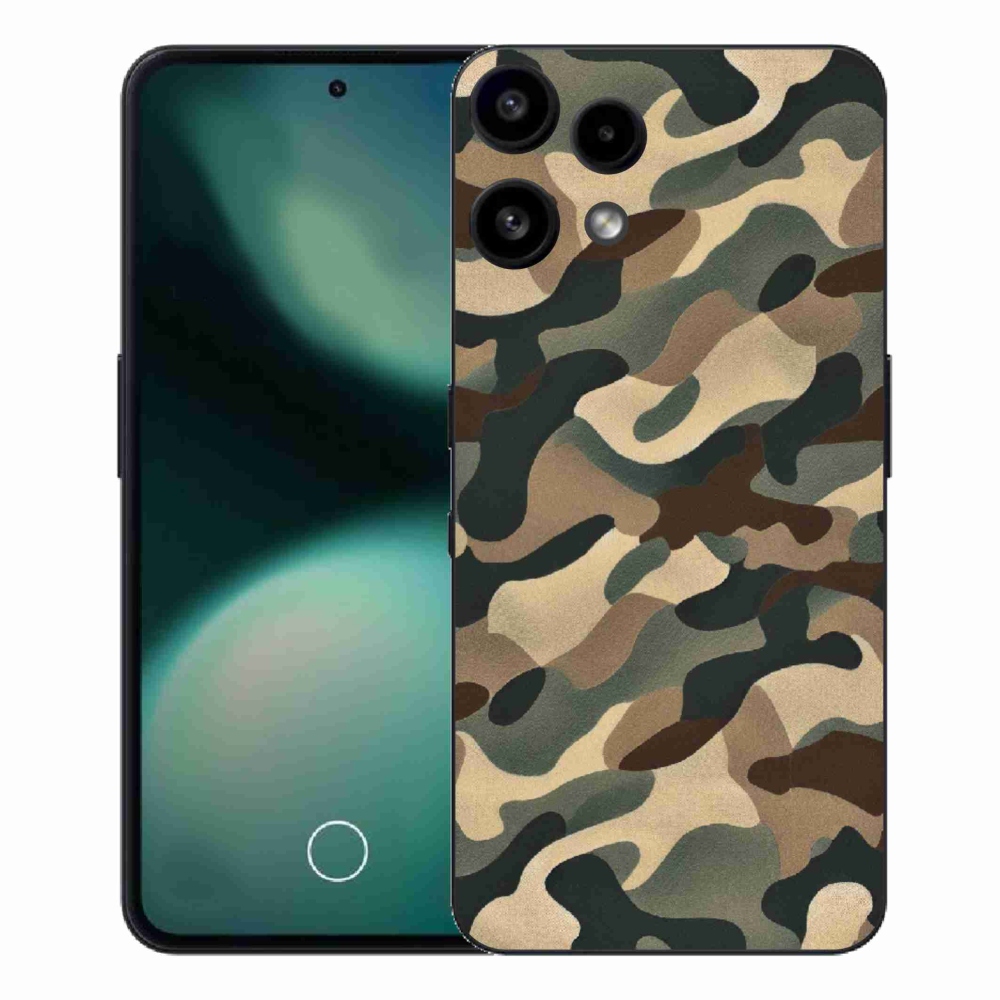 Zselés borítás mmCase a Nothing Phone (3a) Lite készülékhez - terepszínű minta 11