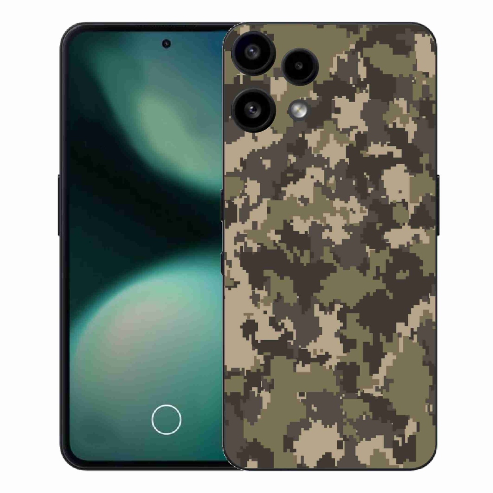 Zselés borítás mmCase a Nothing Phone (3a) Lite készülékhez - terepszínű minta 12