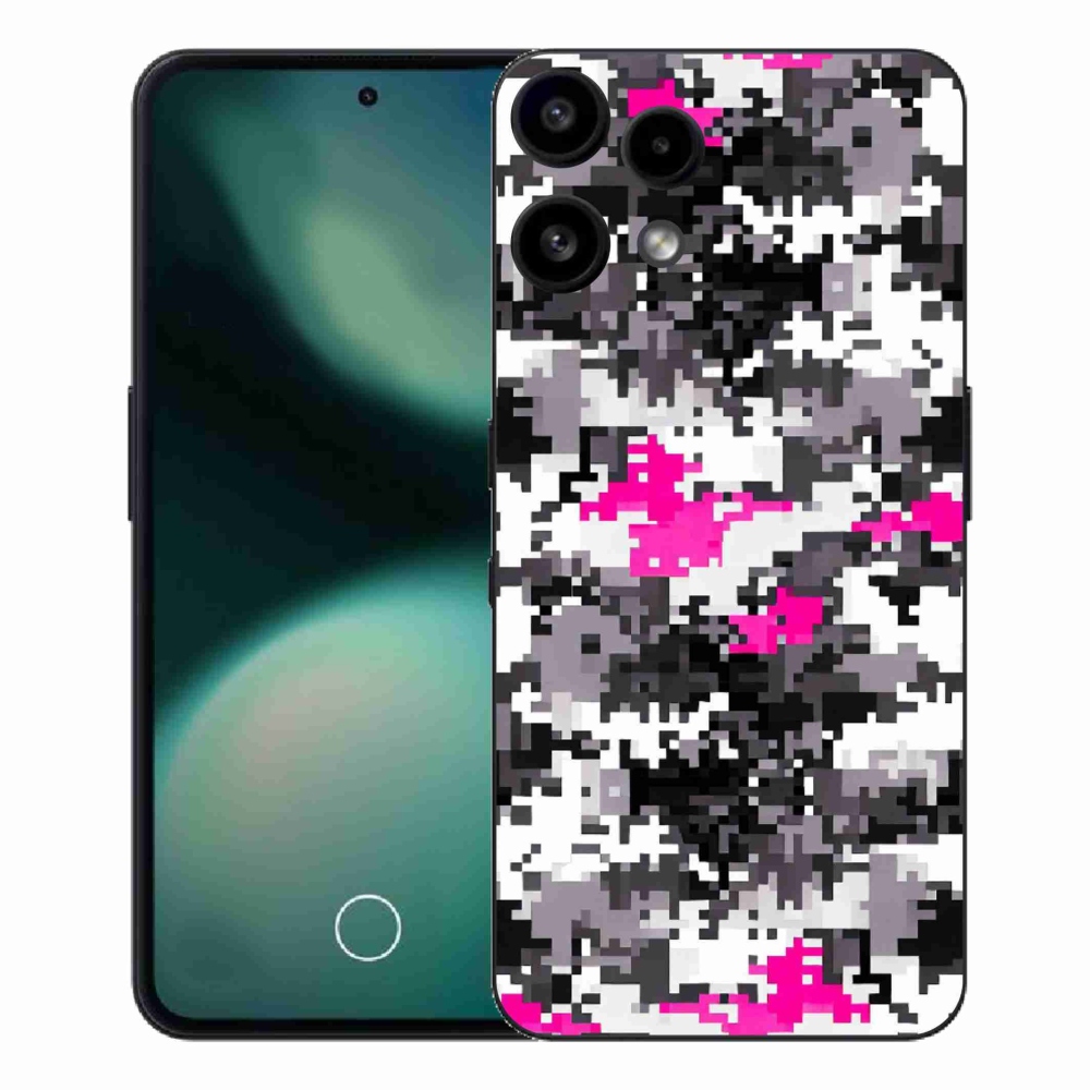 Zselés borítás mmCase a Nothing Phone (3a) Lite készülékhez - terepszínű minta 4