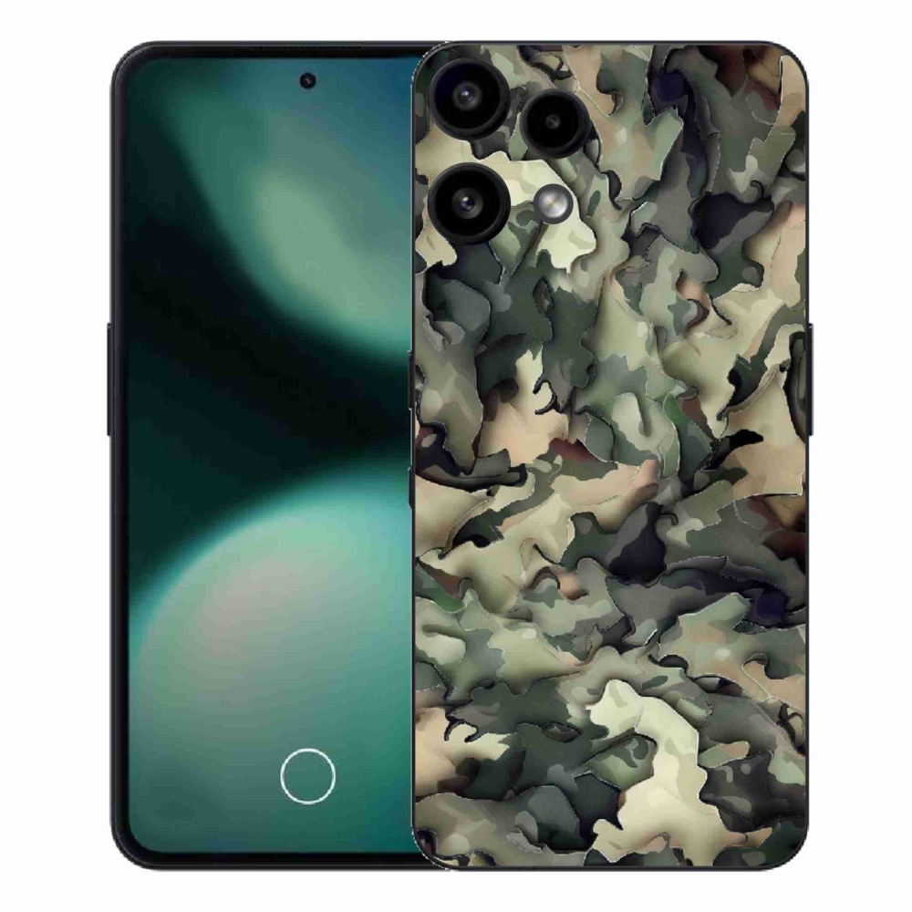Zselés borítás mmCase a Nothing Phone (3a) Lite készülékhez - terepszínű minta 9