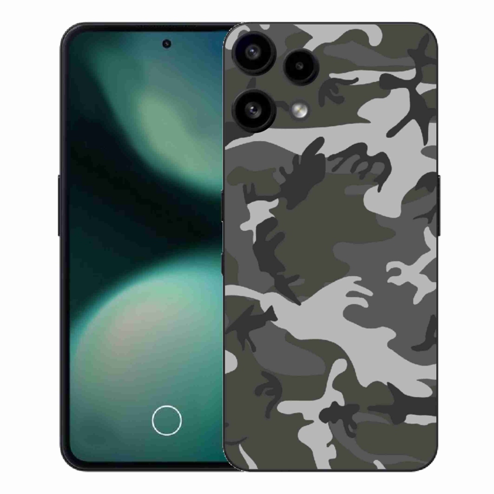 Zselés tok mmCase a Nothing Phone (3a) Lite készülékhez - terepszínű mintázat