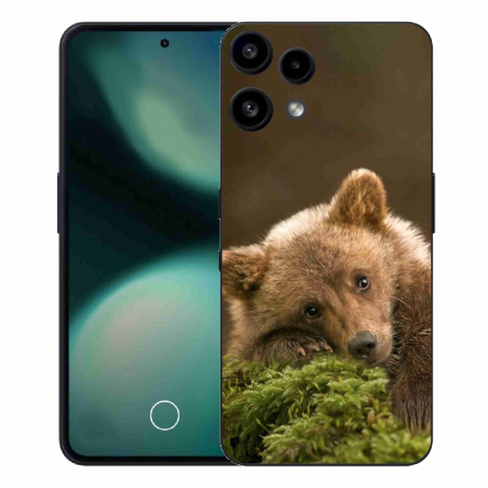 Zselés borítás mmCase a Nothing Phone (3a) Lite készülékhez - medve
