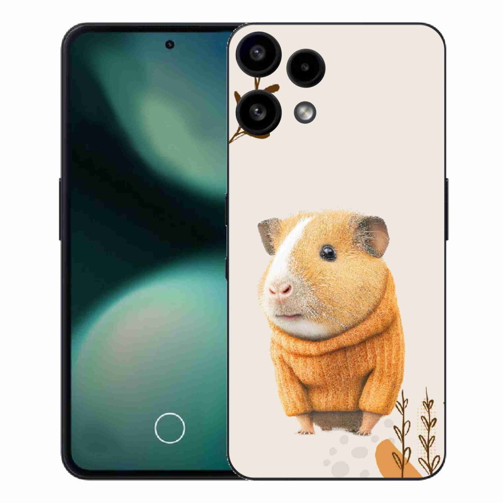 Zselés borítás mmCase a Nothing Phone (3a) Lite készülékhez - tengerimalac pulóverben